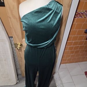 Express Teal Jumpsuit